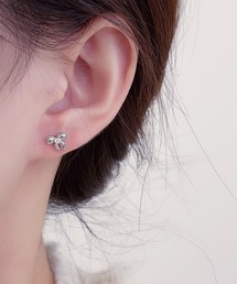 ピアス（片耳用）（リボンモチーフ）ファッション通販 - ZOZOTOWN