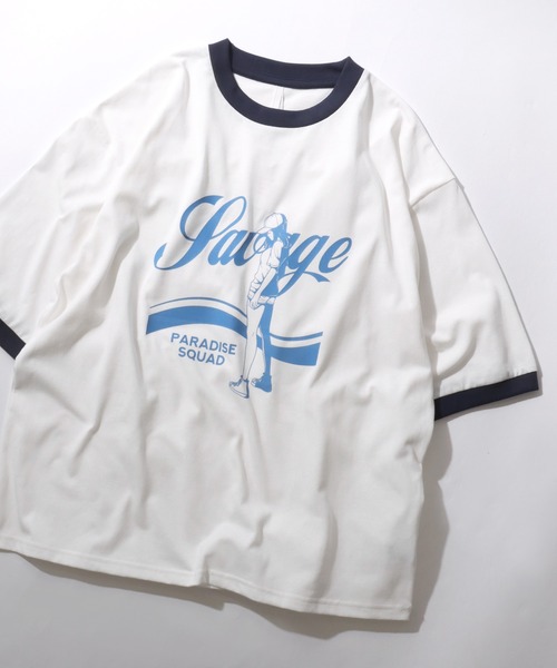 SITRY(シトリー)の「Raglan Sleeve & Ringer Print T-shirt/オーバーサイズ ヴィンテージライク ラグランスリーブ リンガーTシャツ 半袖Tシャツ レディース メンズ(Tシャツ/カットソー・メンズ・ホワイト系その他3/ブラック/ホワイト/レッド系その他4/レッド系その他7/レッド系その他6/ホワイト系その他6/ホワイト系その他5/グリーン系その他2/ホワイト系その他7/レッド系その他3/レッド系その他2/レッド系その他5/レッド/ネイビー/ホワイト系その他/グリーン/グリーン系その他/グレー系その他/レッド系その他/ブルー系その他/ホワイト系その他2/チャコール/ホワイト系その他4・L/M/XL)」の16枚目の写真