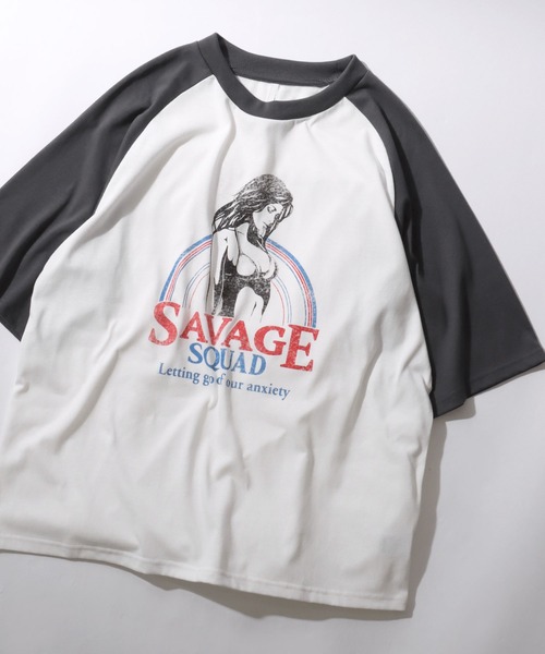SKET DANCE スケット団 ラグラン リンガーネック Tシャツ TEE SKETロゴ ラグランTシャツ /かわいい・カワイイ・可愛い・ダンス