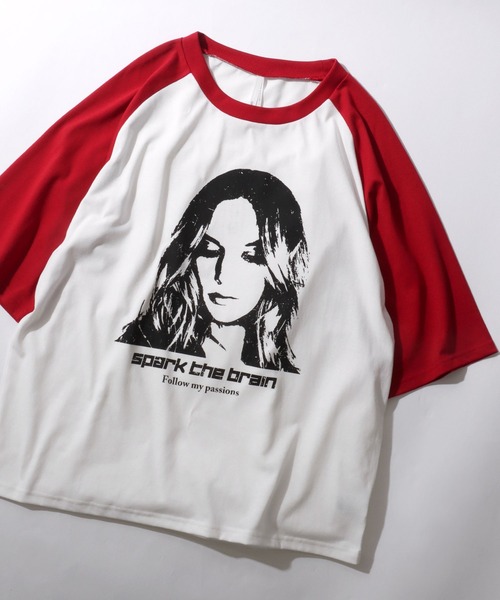 SITRY(シトリー)の「Raglan Sleeve & Ringer Print T-shirt/オーバーサイズ ヴィンテージライク ラグランスリーブ リンガーTシャツ 半袖Tシャツ レディース メンズ(Tシャツ/カットソー・メンズ・ホワイト系その他3/ブラック/ホワイト/レッド系その他4/レッド系その他7/レッド系その他6/ホワイト系その他6/ホワイト系その他5/グリーン系その他2/ホワイト系その他7/レッド系その他3/レッド系その他2/レッド系その他5/レッド/ネイビー/ホワイト系その他/グリーン/グリーン系その他/グレー系その他/レッド系その他/ブルー系その他/ホワイト系その他2/チャコール/ホワイト系その他4・L/M/XL)」の20枚目の写真