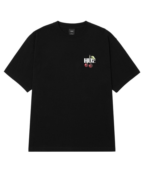 HUF（ハフ）の「SET OF CHERRIES TEE（Tシャツ/カットソー・メンズ・ブラック/ナチュラル・S/M/L/XL/XXL）」の13枚目の写真