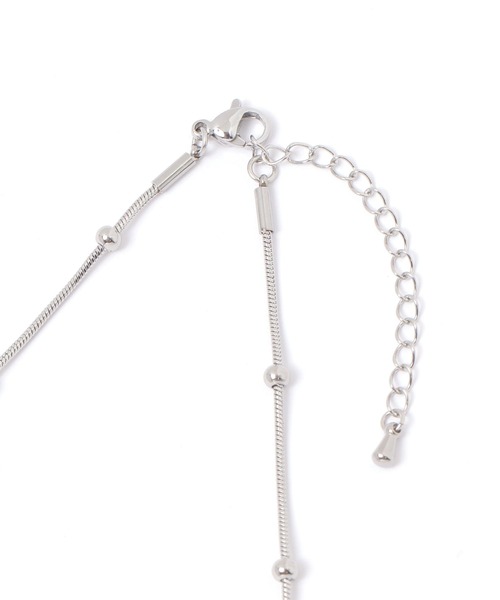 studio CLIP（スタディオクリップ）の「ステンレスボールショートネックレス（ネックレス・レディース・その他1/その他2・FREE）」の4枚目の写真