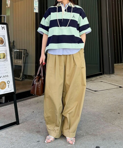 fredy emue(フレディエミュ)の「ミリタリーサーカスパンツ(その他パンツ・レディース・ベビーピンク/ベージュ/カーキ・38/36)」の11枚目の写真