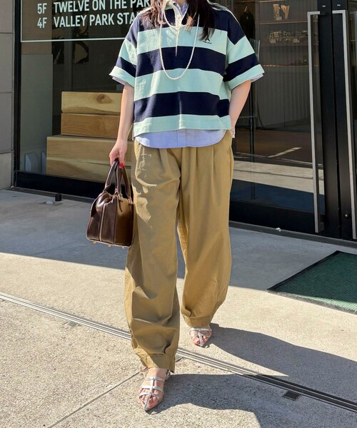 fredy emue(フレディエミュ)の「ミリタリーサーカスパンツ(その他パンツ・レディース・ベビーピンク/ベージュ/カーキ・38/36)」の10枚目の写真