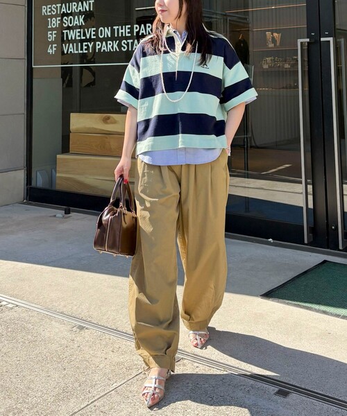 fredy emue(フレディエミュ)の「ミリタリーサーカスパンツ(その他パンツ・レディース・ベビーピンク/ベージュ/カーキ・38/36)」の6枚目の写真