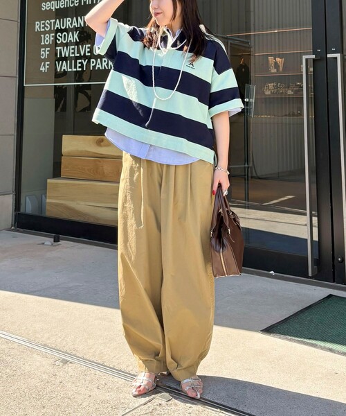 fredy emue(フレディエミュ)の「ミリタリーサーカスパンツ(その他パンツ・レディース・ベビーピンク/ベージュ/カーキ・38/36)」の5枚目の写真