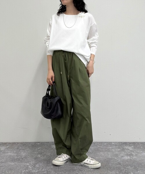 fredy emue(フレディエミュ)の「ミリタリーサーカスパンツ(その他パンツ・レディース・ベビーピンク/ベージュ/カーキ・38/36)」の21枚目の写真