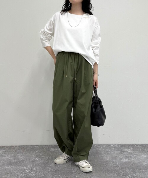 fredy emue(フレディエミュ)の「ミリタリーサーカスパンツ(その他パンツ・レディース・ベビーピンク/ベージュ/カーキ・38/36)」の20枚目の写真