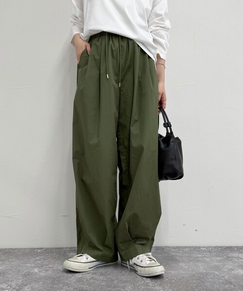 fredy emue(フレディエミュ)の「ミリタリーサーカスパンツ(その他パンツ・レディース・ベビーピンク/ベージュ/カーキ・38/36)」の18枚目の写真