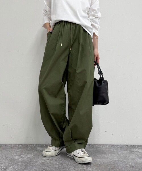 fredy emue(フレディエミュ)の「ミリタリーサーカスパンツ(その他パンツ・レディース・ベビーピンク/ベージュ/カーキ・38/36)」の17枚目の写真