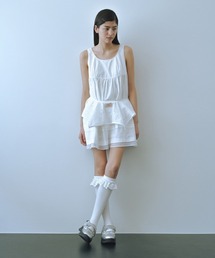 clor（クロル）の「PINTUCK MINI DRESS（ワンピース）」