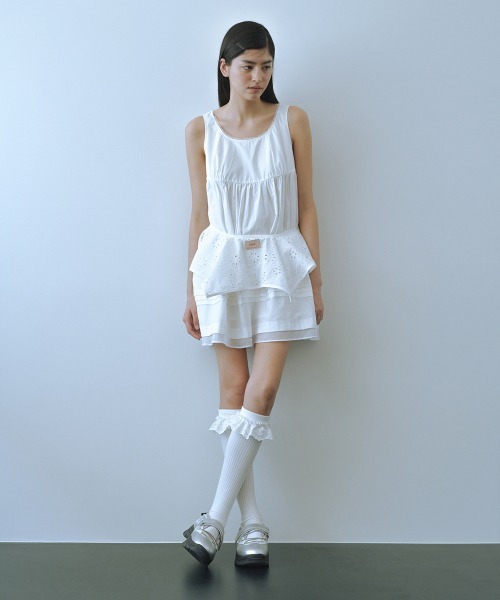 【日本入手困難】Stretch velvet mini-dress ワンピース 05101-