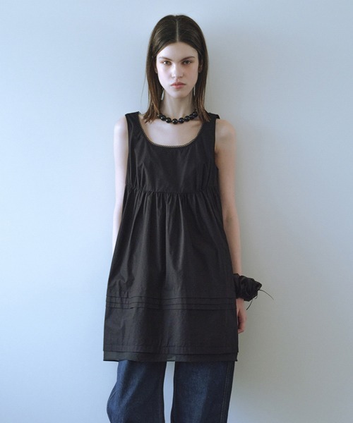 セール】PINTUCK MINI DRESS（ワンピース）｜clor（クロル）の