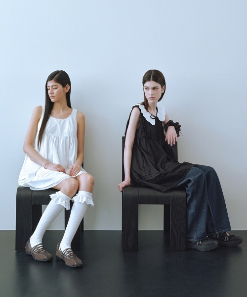 PINTUCK MINI DRESS（ワンピース）｜clor（クロル）の