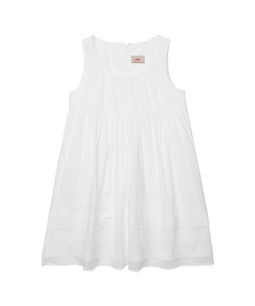 ★ rolarola★ PINTUCK MINI ONEPIECE WHITE 5008274962 PINTUCK MINI ONEPIECE WHITE - ROLAROLA | 60% - Asian Fashion