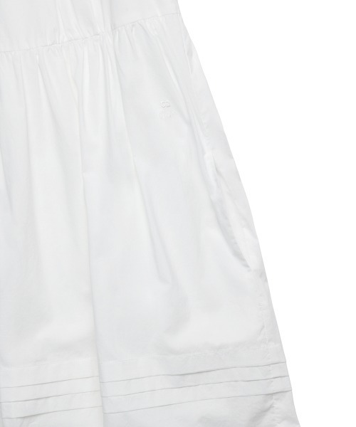 clor(クロル)の「PINTUCK MINI DRESS(ワンピース・レディース・スカイブルー/ホワイト/ブラック・M/S)」の7枚目の写真