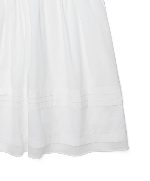 clor(クロル)の「PINTUCK MINI DRESS(ワンピース・レディース・スカイブルー/ホワイト/ブラック・M/S)」の8枚目の写真