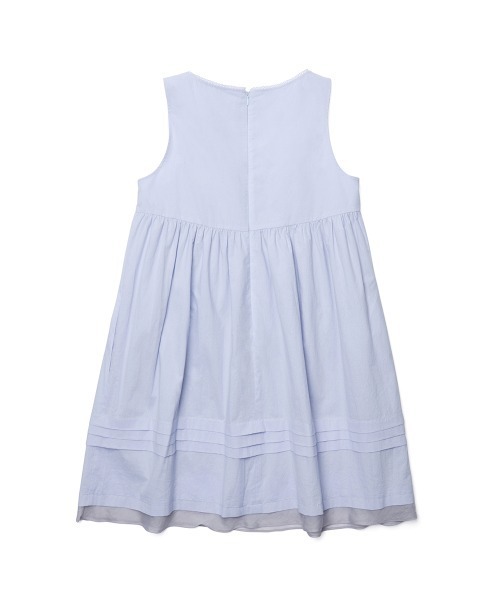 clor(クロル)の「PINTUCK MINI DRESS(ワンピース・レディース・スカイブルー/ホワイト/ブラック・M/S)」の14枚目の写真