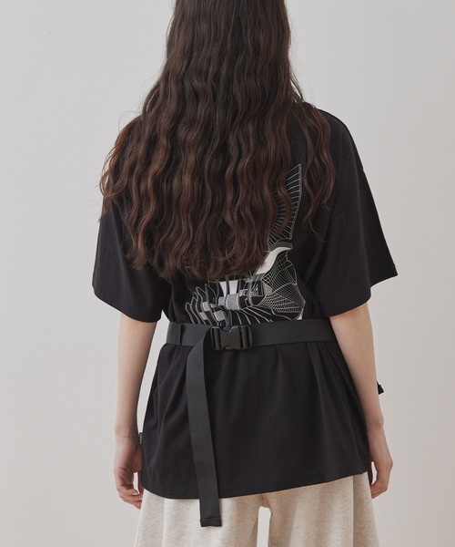 Unblend（アンブレンド）の「【Unblend】リップストップ チェック柄 ウエストポーチ（ボディバッグ/ウエストポーチ・レディース・ブルー/ブラック/レッド・FREE）」の18枚目の写真