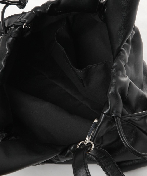 LAKOLE（ラコレ）の「巾着2WAYショルダーバッグ / 496686（ショルダーバッグ・レディース・ブルー/アイボリー/ブラック・FREE）」の13枚目の写真