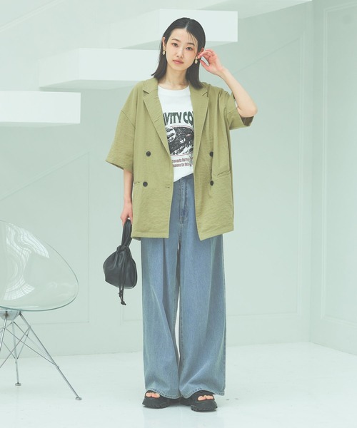 LAKOLE（ラコレ）の「巾着2WAYショルダーバッグ / 496686（ショルダーバッグ・レディース・ブルー/アイボリー/ブラック・FREE）」の20枚目の写真