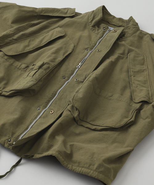 KATHARINE HAMNETT（キャサリンハムネット）の「KATHARINE HAMNETT/キャサリン ハムネット LIONEL JACKET SHORT（その他アウター・メンズ・カーキ・LARGE/MEDIUM）」の3枚目の写真