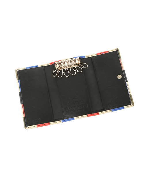 Vivienne Westwood（ヴィヴィアンウエストウッド）の「Key Case（キーケース/キーアクセサリー・レディース・ピンク/ブラック・FREE）」の6枚目の写真