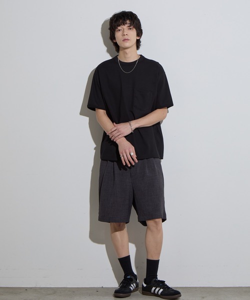 SLICK(スリック)の「【SLICK/スリック】Compact Honeycomb Regular Ringer T-Shirt / コンパクトサーマルレギュラーリンガーTシャツ/ハニカム(Tシャツ/カットソー・メンズ・ブラック/ホワイト/ネイビー・1/2/3)」の15枚目の写真