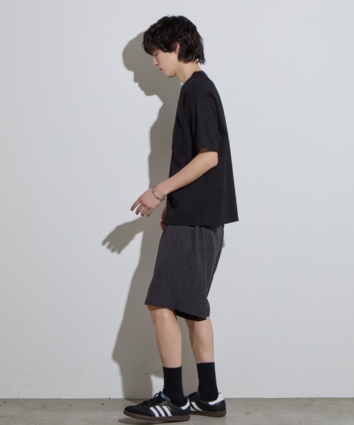 SLICK(スリック)の「【SLICK/スリック】Compact Honeycomb Regular Ringer T-Shirt / コンパクトサーマルレギュラーリンガーTシャツ/ハニカム(Tシャツ/カットソー・メンズ・ブラック/ホワイト/ネイビー・1/2/3)」の16枚目の写真