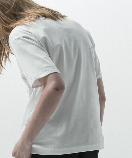 SLICK(スリック)の「【SLICK/スリック】Compact Honeycomb Regular Ringer T-Shirt / コンパクトサーマルレギュラーリンガーTシャツ/ハニカム(Tシャツ/カットソー・メンズ・ブラック/ホワイト/ネイビー・1/2/3)」の6枚目の写真