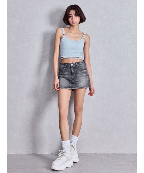 GYDA（ジェイダ）の「GD thick soledスニーカー（スニーカー・レディース・ブラック/オフホワイト・MEDIUM/LARGE/SMALL）」の12枚目の写真