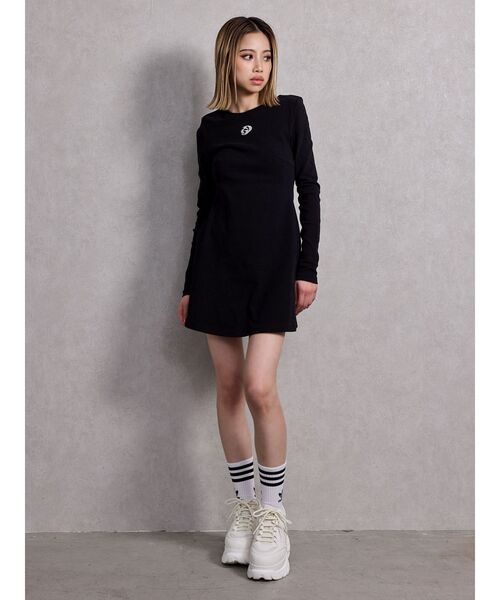 GYDA（ジェイダ）の「GD thick soledスニーカー（スニーカー・レディース・ブラック/オフホワイト・MEDIUM/LARGE/SMALL）」の18枚目の写真