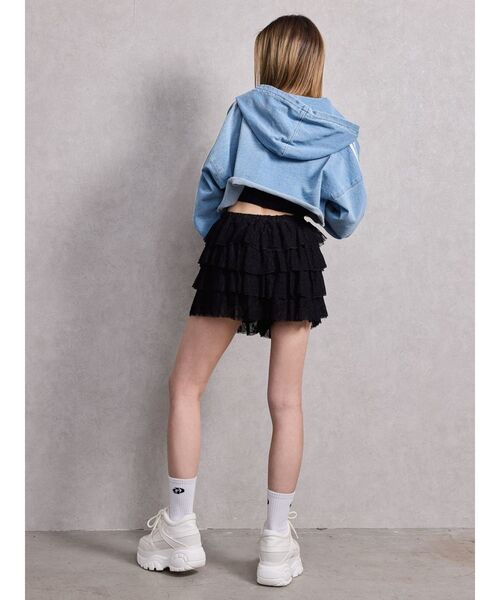 GYDA（ジェイダ）の「GD thick soledスニーカー（スニーカー・レディース・ブラック/オフホワイト・MEDIUM/LARGE/SMALL）」の22枚目の写真