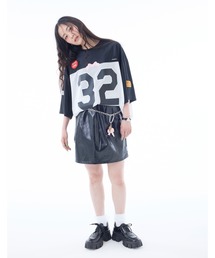 Little sunny bite | sporty mesh big tee(Tシャツ/カットソー)