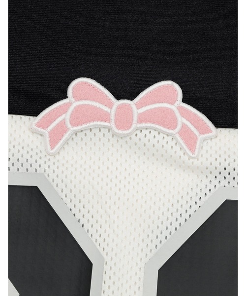 Little sunny bite（リトルサニーバイト）の「sporty mesh big tee（Tシャツ/カットソー・レディース・ブラック/ホワイト/ピンク・SMALL/MEDIUM）」の6枚目の写真