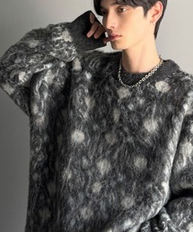 Classical Origin（クラシカルオリジン）の「【classical origin】「ヴィンテージな存在感。」アンティークラグモチーフ柄ニットトップス（長袖）/Antique rug motif patterned knit（ニット/セーター）」