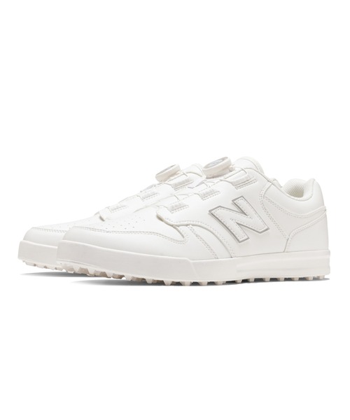 New Balance Golf（ニューバランスゴルフ）の「【GOLF】480 v1 SL BOA(R)（スニーカー・メンズ・ブラック/ホワイト・23.0cm/23.5cm/24.0cm/24.5cm/25.0cm/25.5cm/26.0cm/26.5cm/27.0cm/27.5cm/28.0cm/28.5cm/29.0cm）」の3枚目の写真