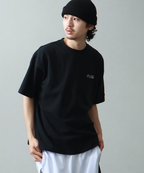 FUBU/フブ】'FB'RHINESTONE T-SHIRT/'FB'ラインストーンTシャツ
