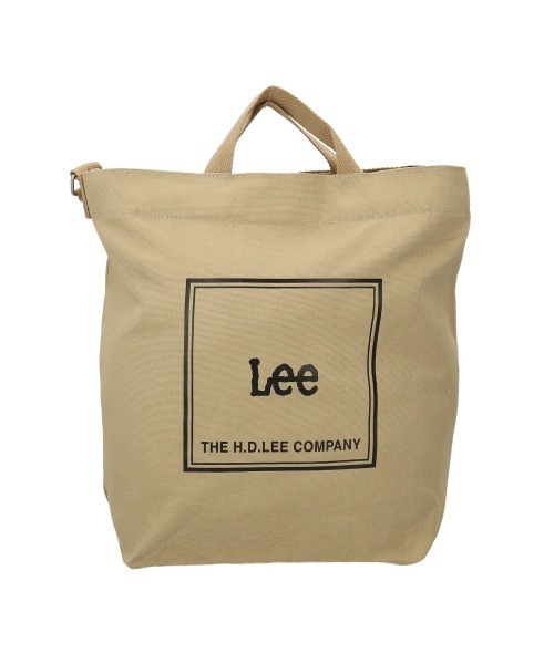 Lee(リー)の「Lee elf 帆布2WAYショルダー(ショルダーバッグ・レディース・ブラウン/ホワイト/グレー/ブラック・FREE)」の4枚目の写真