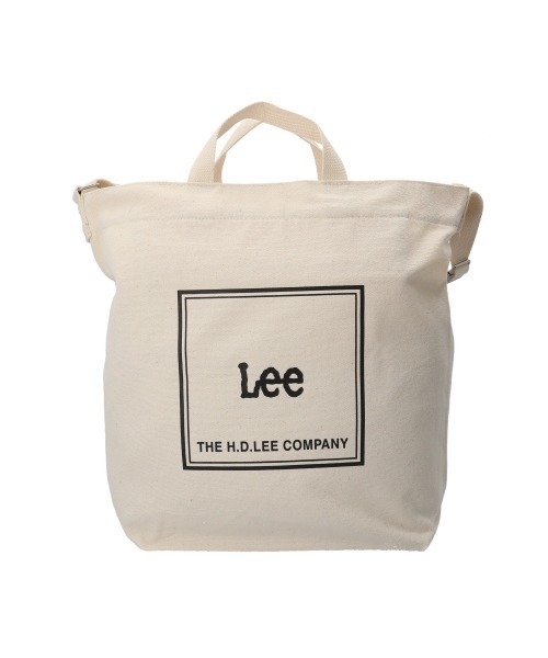 Lee(リー)の「Lee elf 帆布2WAYショルダー(ショルダーバッグ・レディース・ブラウン/ホワイト/グレー/ブラック・FREE)」の1枚目の写真