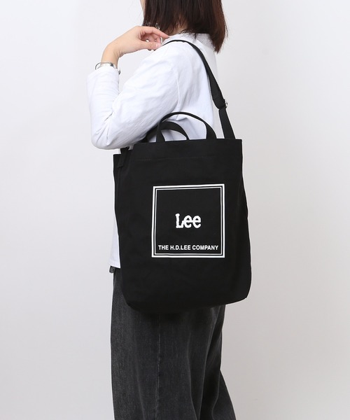 Lee(リー)の「Lee elf 帆布2WAYショルダー(ショルダーバッグ・レディース・ブラウン/ホワイト/グレー/ブラック・FREE)」の9枚目の写真