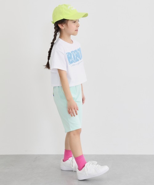 QUNTSTYLE(キュントスタイル)の「サガラ半袖Tシャツ(Tシャツ/カットソー・キッズ・オフホワイト/サックスブルー・110/160/150/140/130/120)」の11枚目の写真