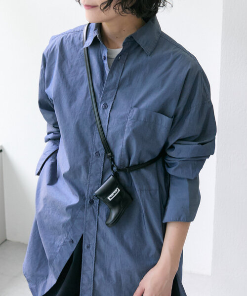 ear PAPILLONNER（イアパピヨネ）の「【Pabe Pabe（パべパべ）】Rainboot AirPods bag/レインブーツ エアーポッズバッグ（その他小物・レディース・ピンク/ブラック・FREE）」の16枚目の写真