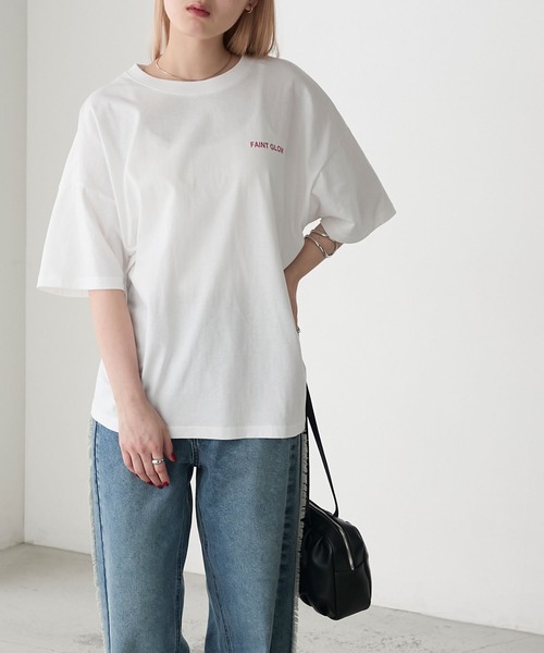 tumugu: OuiプリントオーバーサイズTシャツ オフホワイト tumugu: OuiプリントオーバーサイズTシャツ オフホワイト - メルカリ