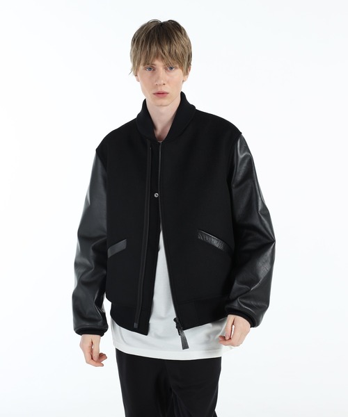 Y-3 LETTERMAN JACKET（ブルゾン）｜Y-3（ワイスリー）のファッション