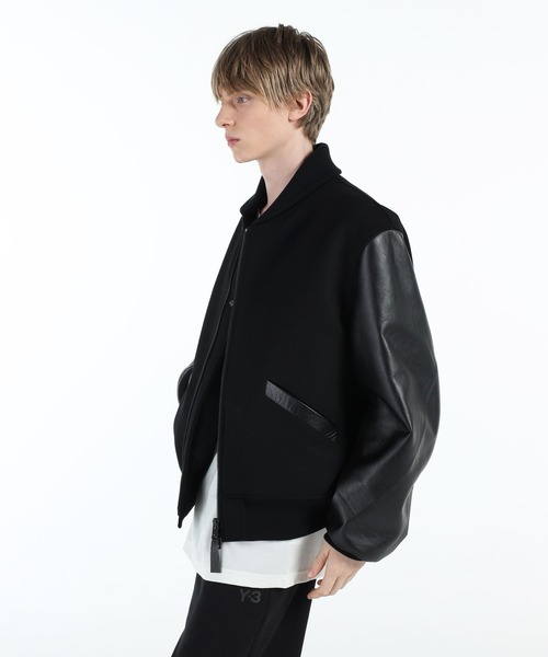 Y-3 LETTERMAN JACKET（ブルゾン）｜Y-3（ワイスリー）のファッション