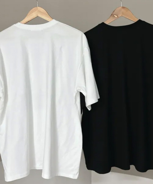 VIVID LADY(ビビッドレディー)の「ハート文字プリント 半袖Tシャツ(Tシャツ/カットソー・レディース・アイボリー/ブラック・FREE)」の14枚目の写真