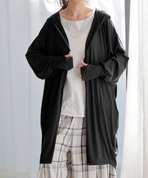 UVカット UPF50++ ロングパーカー