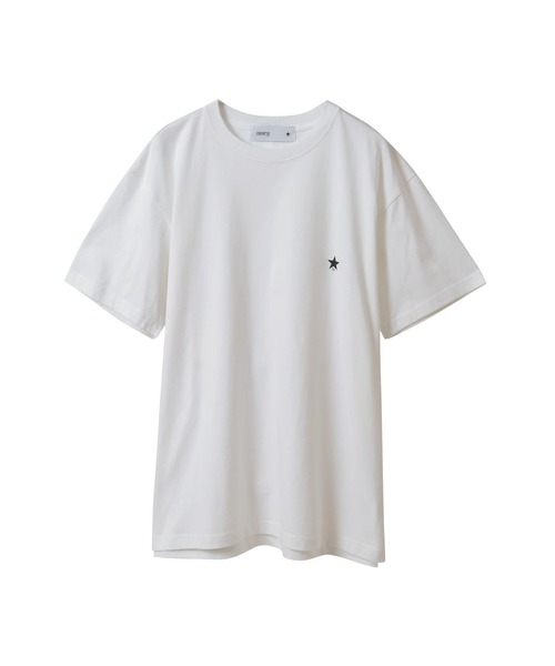 CONVERSE TOKYO(コンバーストウキョウ)の「【S~XXLサイズ】STAR★ ONEPOINT TEE(Tシャツ/カットソー・レディース・ブラック/ホワイト/レッド/スミクロ・SMALL/MEDIUM/LARGE/XX-LARGE/X-LARGE)」の2枚目の写真