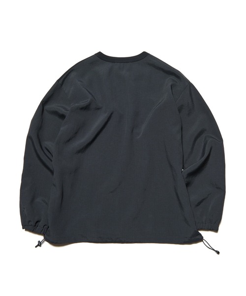 SOPHNET.（ソフネット）の「FABRIC-MIX L/S TOP（Tシャツ/カットソー・メンズ・ブラック/セージグリーン・4/3/1/2/5）」の6枚目の写真